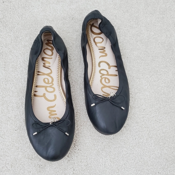 Sam Edelman Shoes - Sam Edelman Felicia leather ballet flat black